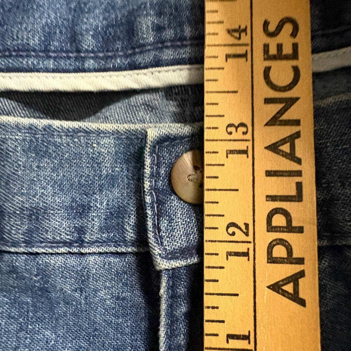 The Original Khaki Co Mens Pleated Blue Denim Pants Jeans 40x31 Relaxed Fit
