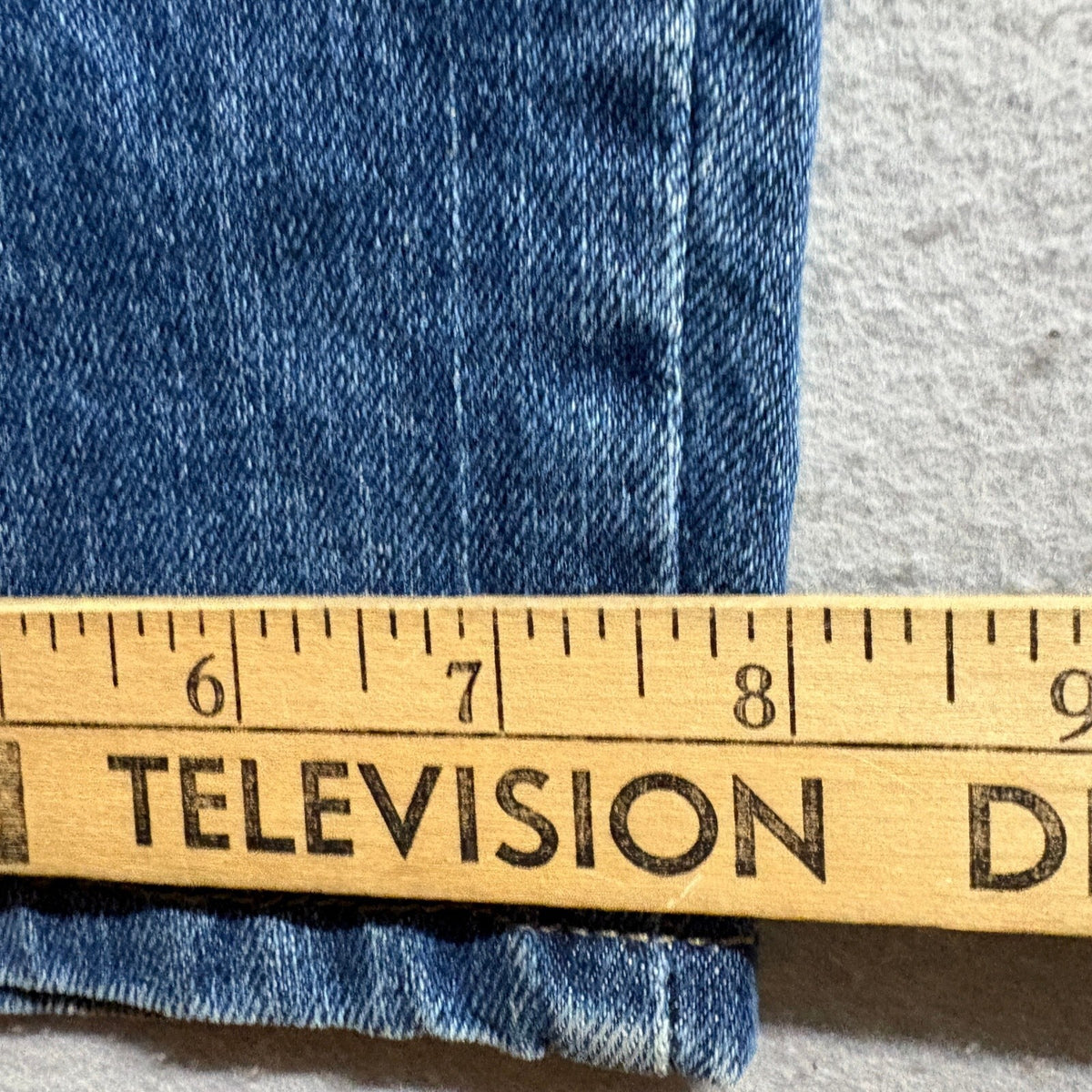 Lee Relaxed Fit Womens Elastic Waist Blue Denim Tapered Jeans Size 18 Long