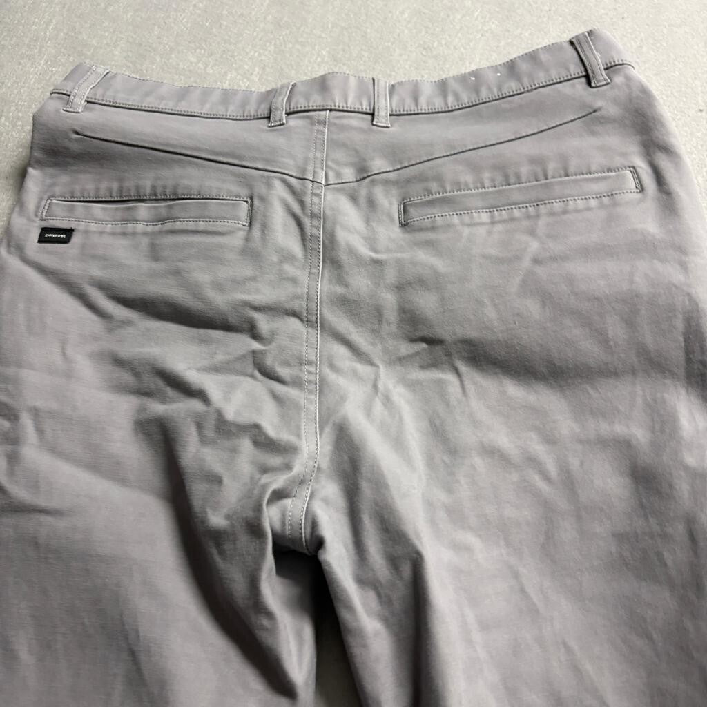 Zanerobe Sureshot Chino Pants Mens 32 Gray Elastic Cuff Stretch Joggers
