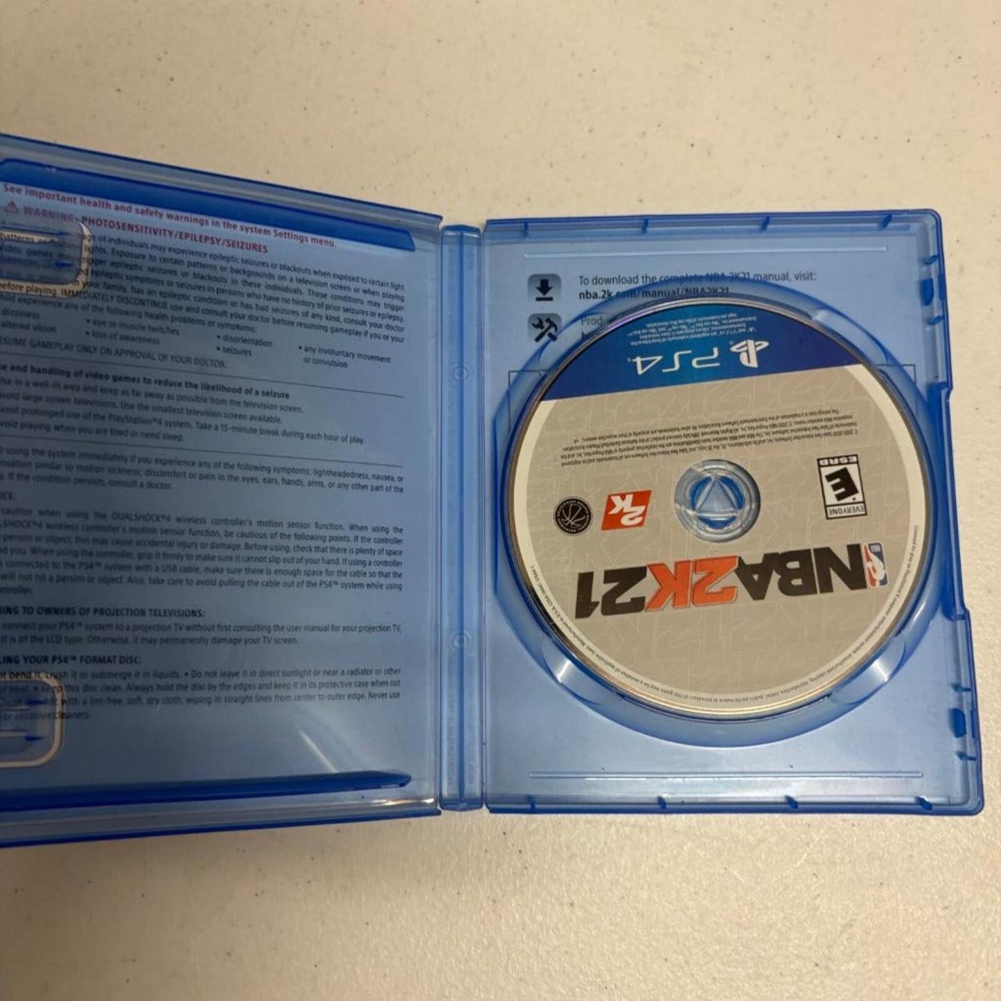 NBA 2K21 PS4 PlayStation 4 Game Damian Lillard Cover