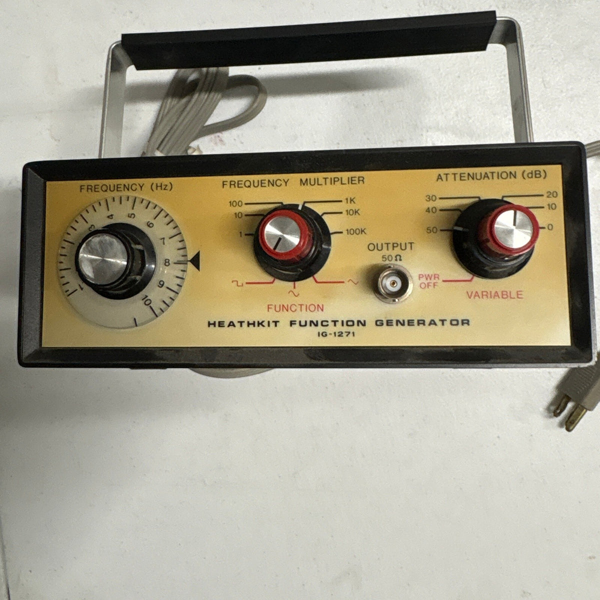 Vintage Heathkit IG-1271 Function Generator Signal Generator Test Equipment