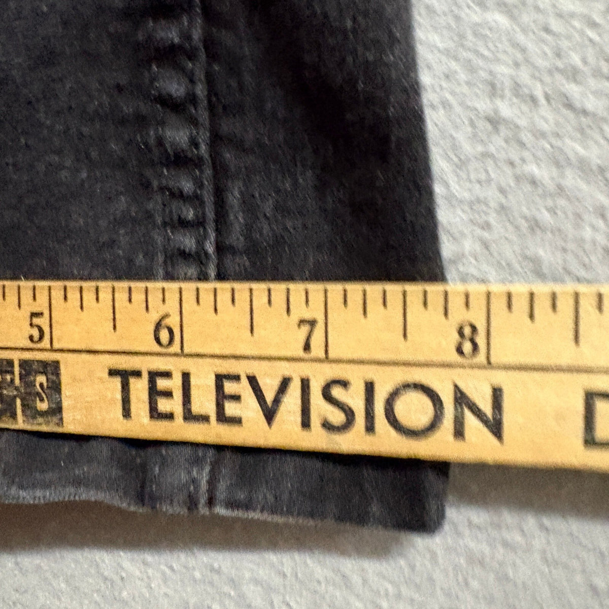 Stanley Flex Technology Mens Jeans 38x32 Black Stretch Denim Straight Leg