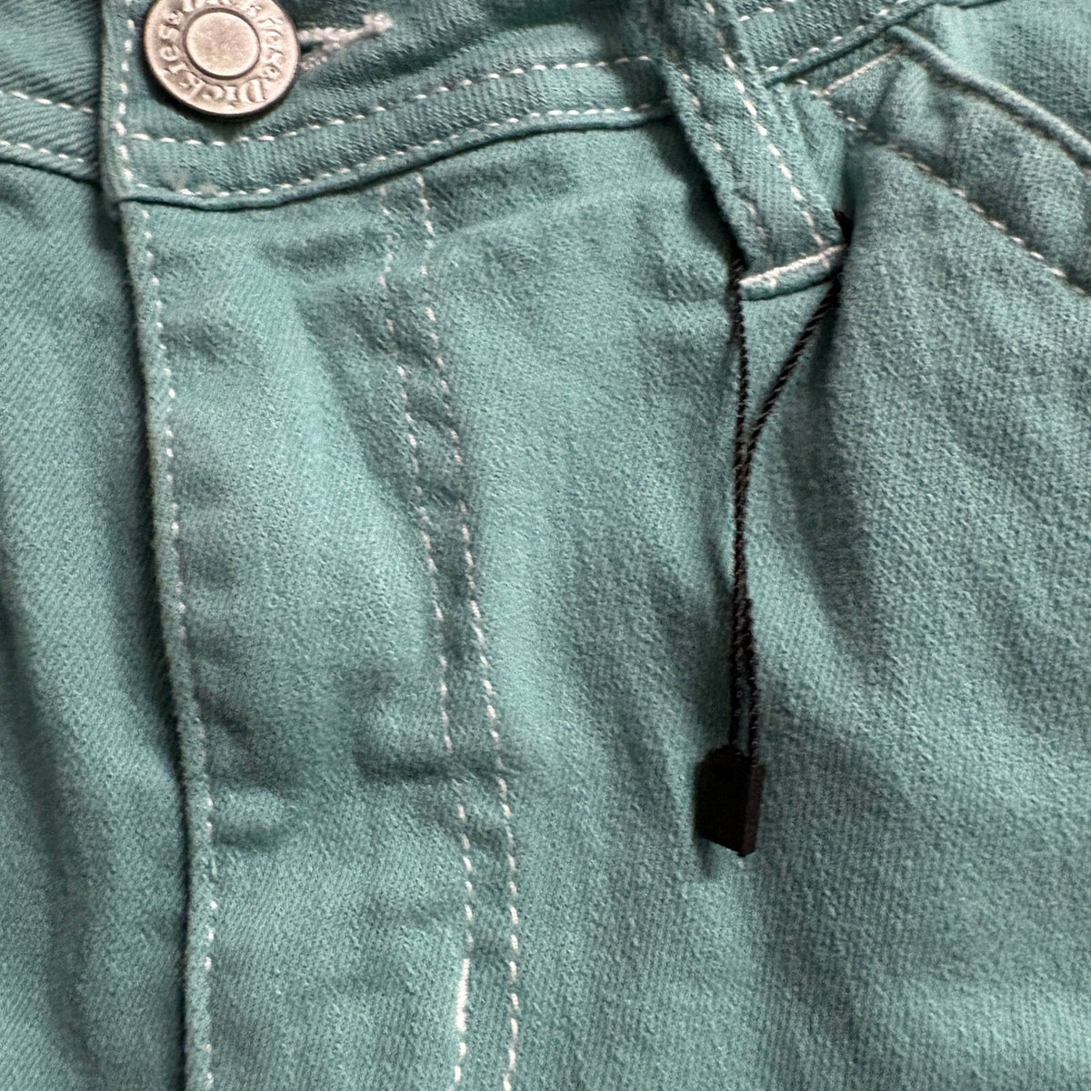 Dickies Carpenter Jeans Mens 28x33 Green Denim Utility Work Pants