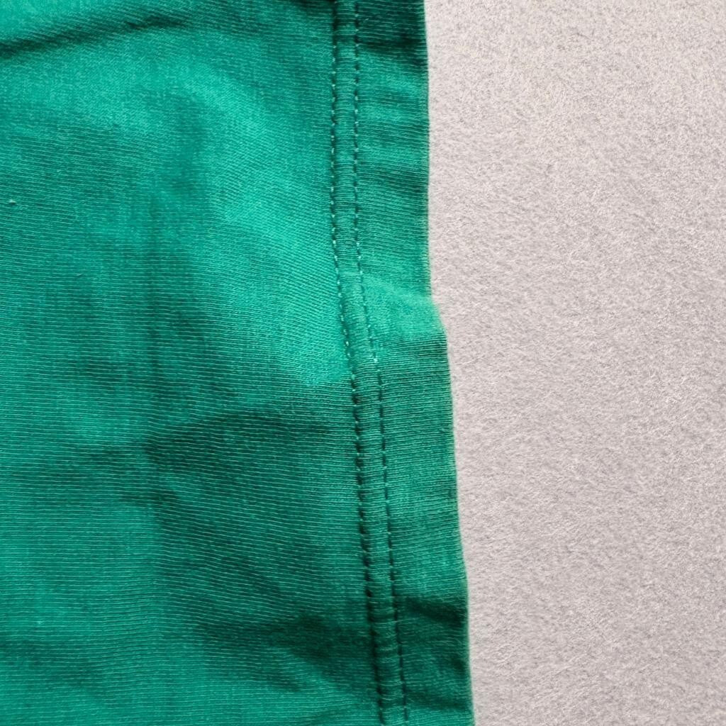 Vintage Key Elements Pocket T-Shirt Mens Large Green Single Stitch Made in USA