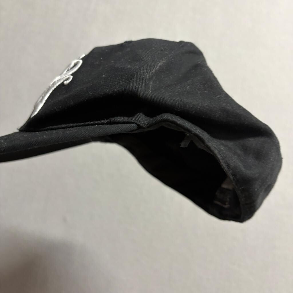 Southpole Vintage Black Cotton Baseball Cap Mens One Size Embroidered Logo Hat
