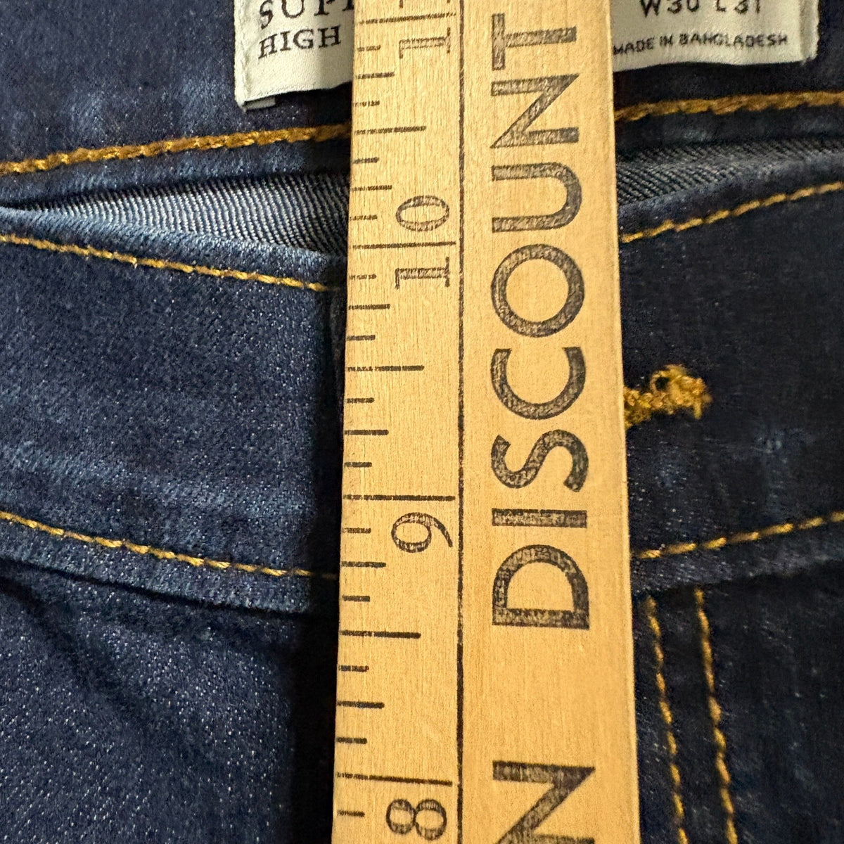 Abercrombie & Fitch Super Skinny High Rise Jeans Womens Size 10R Dark Wash
