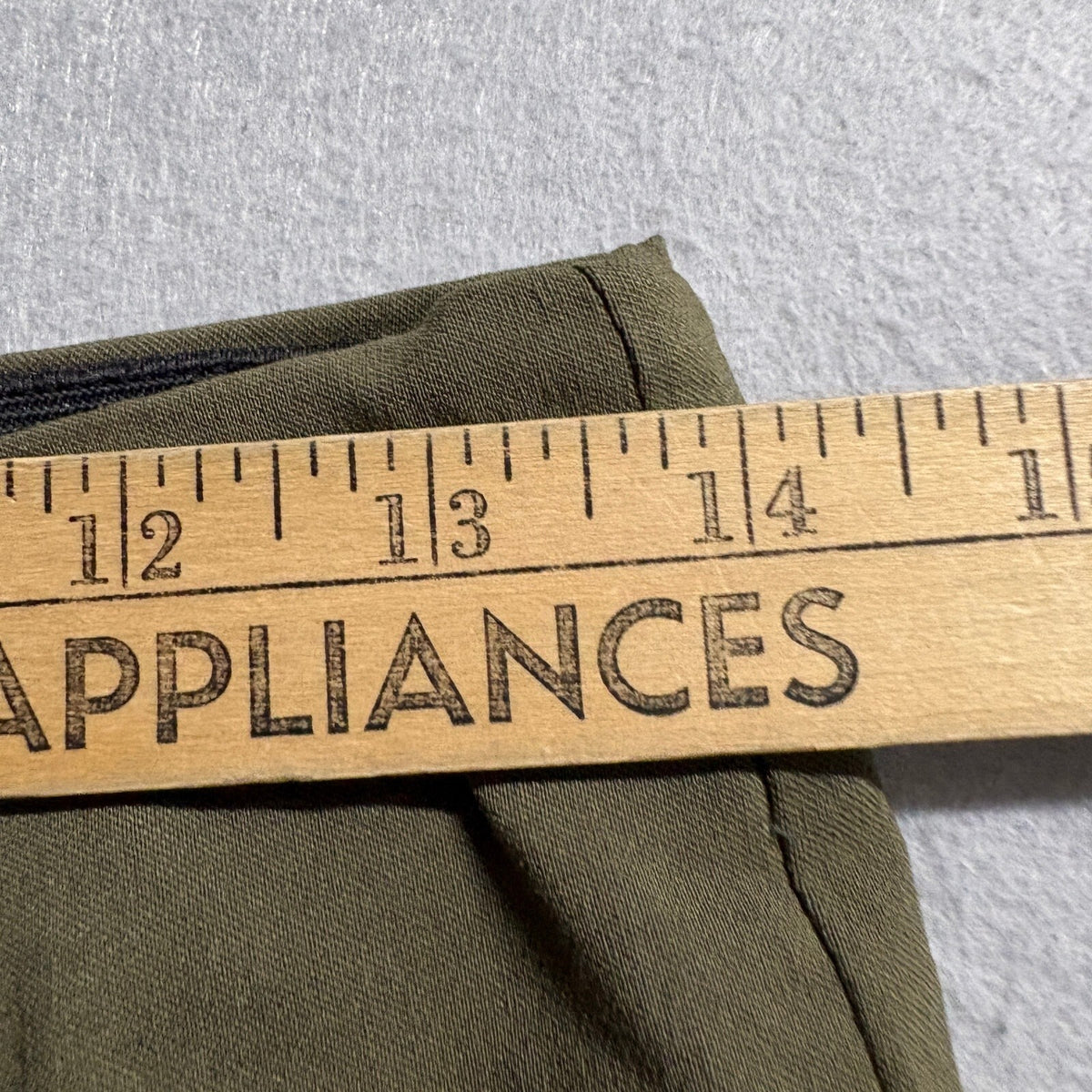 Calvin Klein Womens Pants Size 6 Olive Green Stretch Slim Fit Ankle Dress