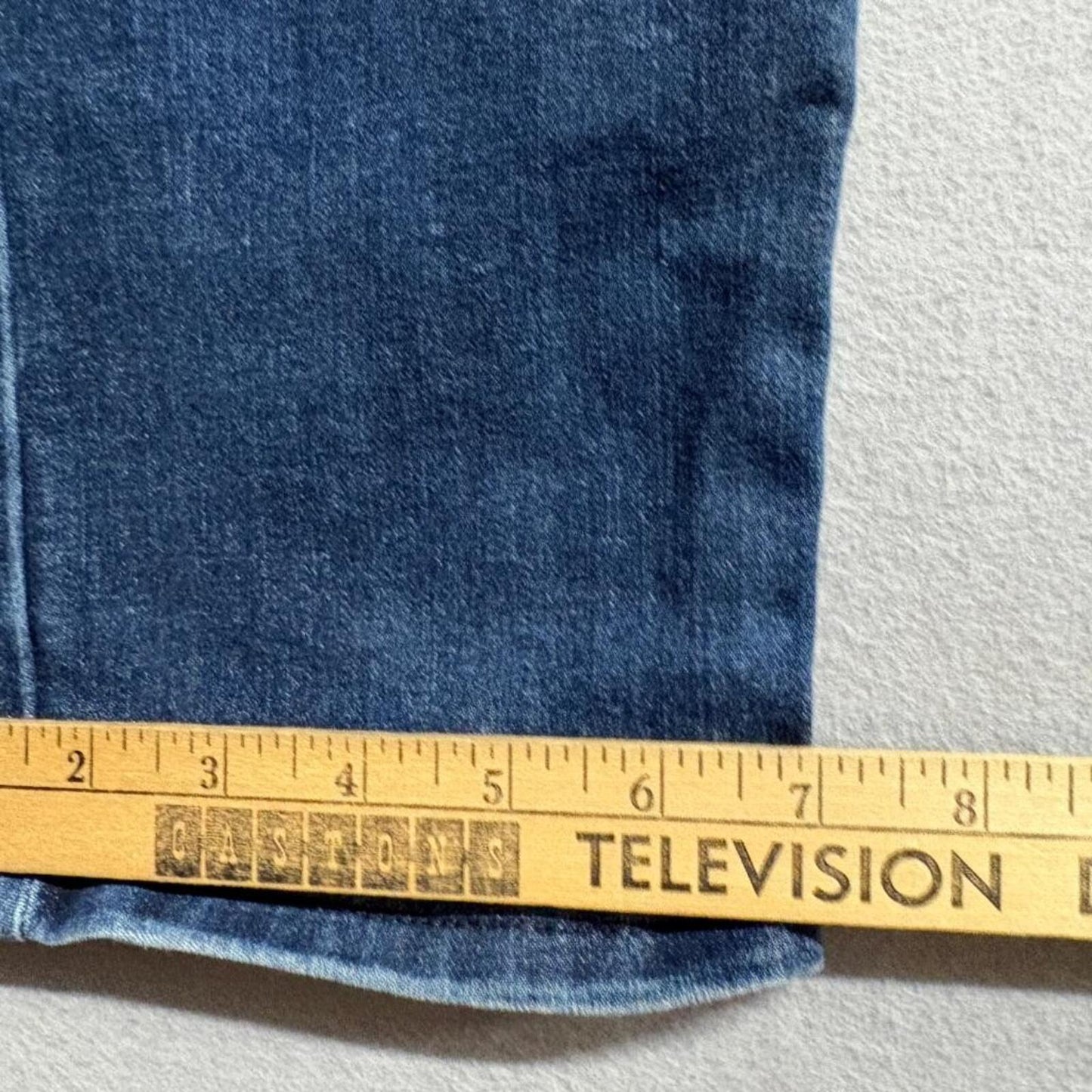 Wonder Nation Boys Jeans Size 16 Blue Denim Straight Leg Stretch Adjustable