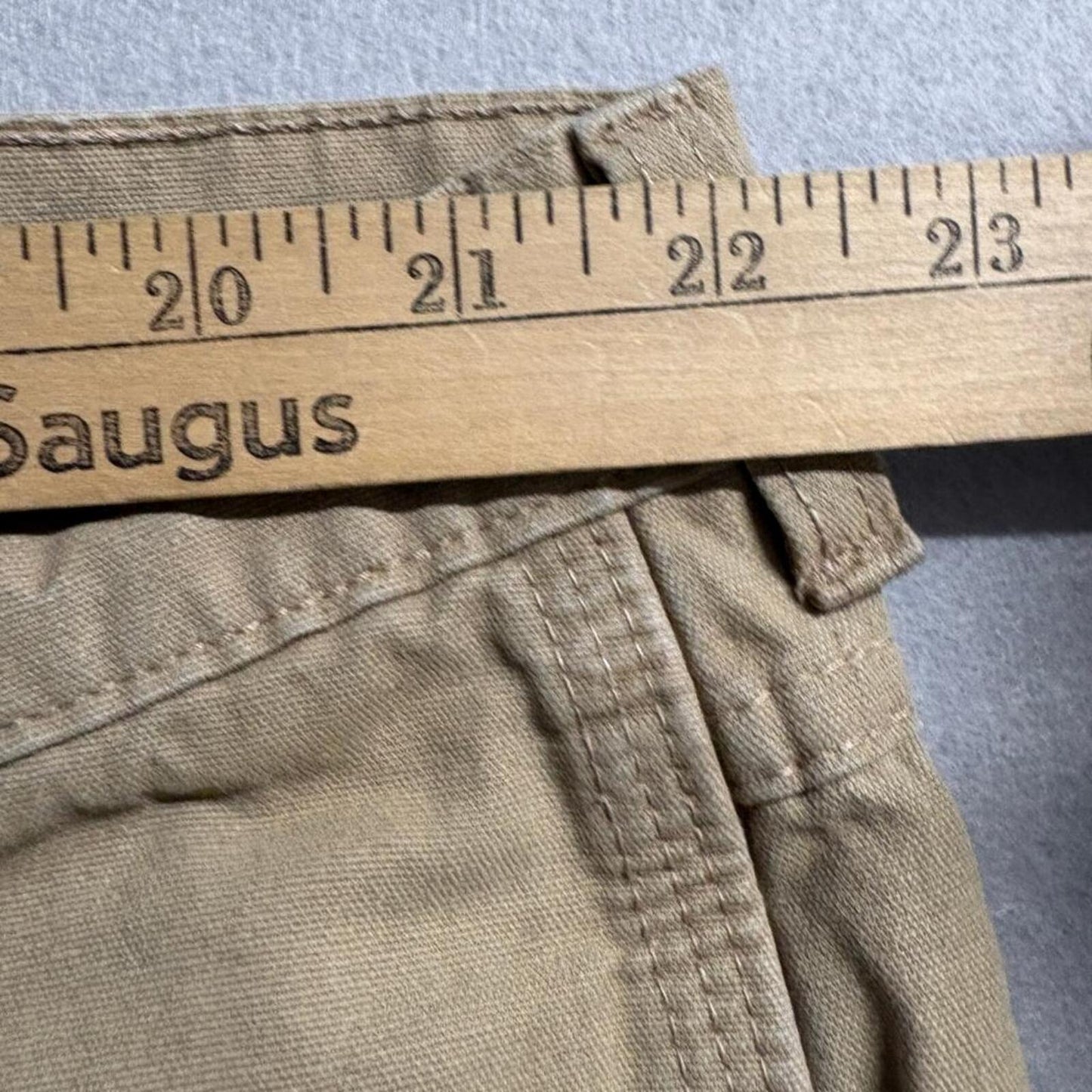 Tyndale FRMC Flame Resistant Work Pants Mens 44x29 Brown Canvas Utility Cargo