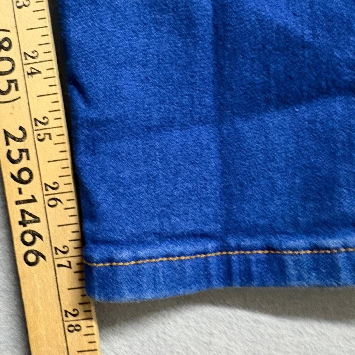 Red Bottoms Cargo Jeans Womens 18 Blue Stretch Denim Skinny Utility Pockets