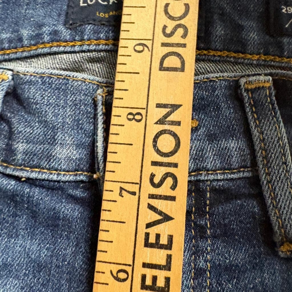 Lucky Brand 121 Slim Jeans Mens 29x30 Blue Denim Stretch Pants