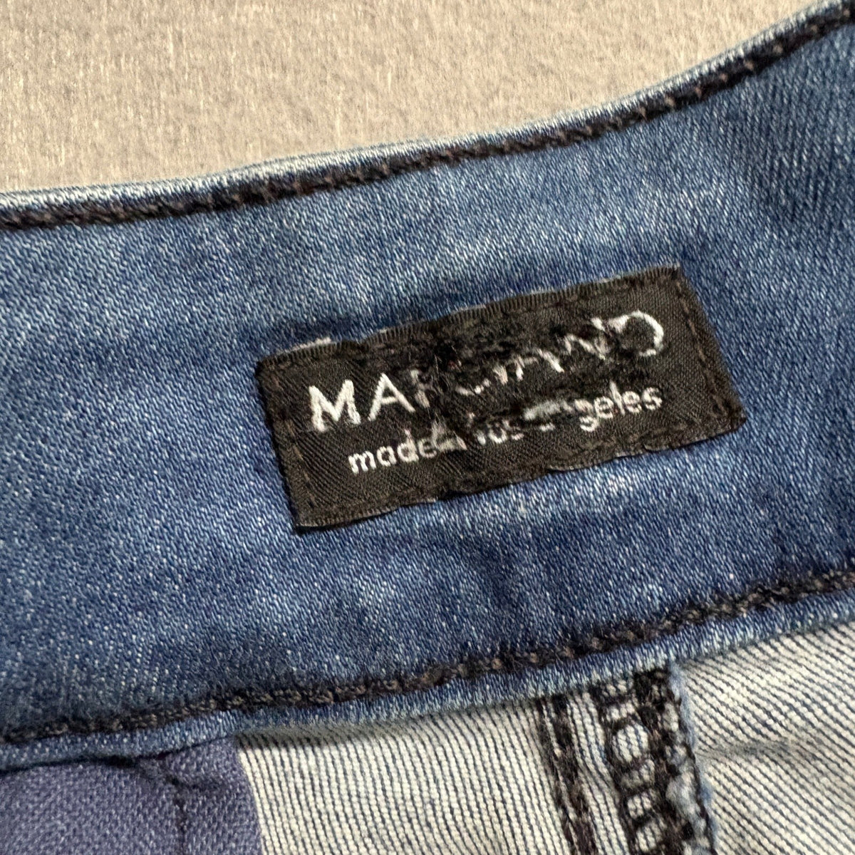 Marciano Guess Wide Leg Jeans Womens 27 High Rise Blue Denim Made in USA