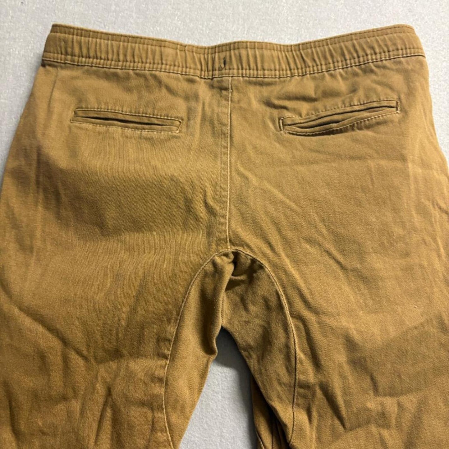 Brooklyn Cloth The Jogger Mens Large Brown Cotton Stretch Twill Jogger Pants