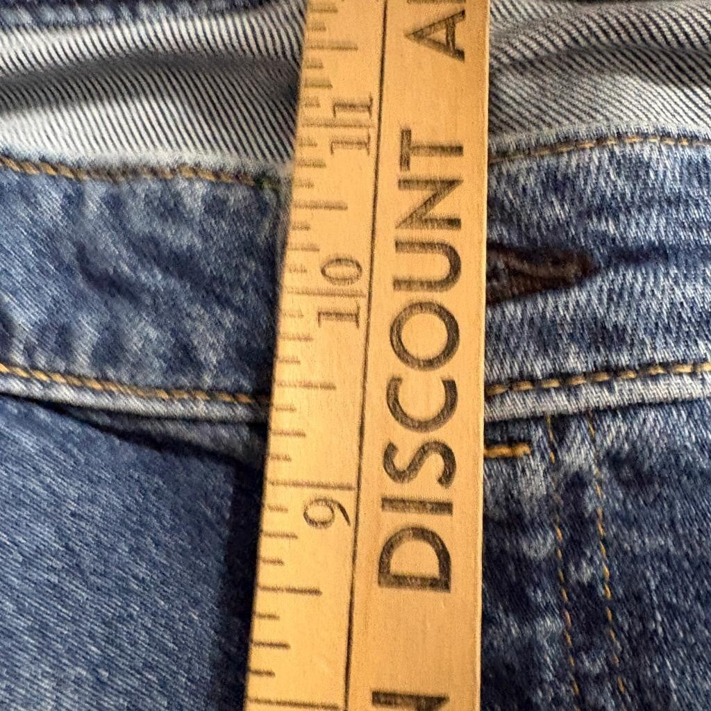American Eagle Slim Straight Flex Jeans Mens 40x30 Blue Denim Stretch Pants
