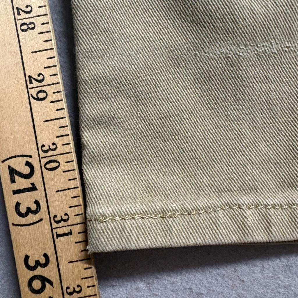 Levis 511 Skinny Pants Mens 32x32 Khaki Tan Cotton Blend Stretch Chino 5-Pocket