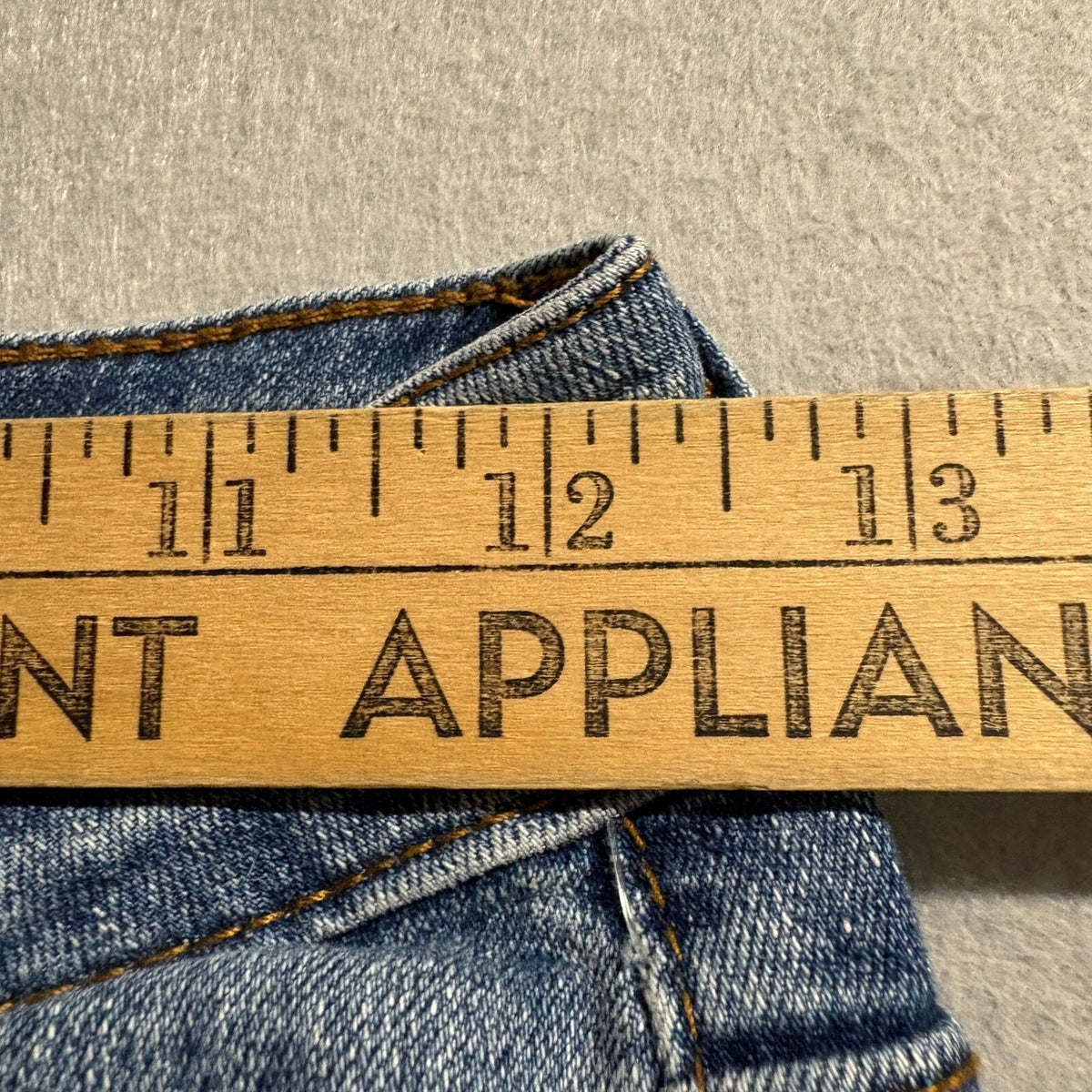 Almost Famous High Rise Flare Jeans Womens Size 3 Distressed Frayed Raw Hem Blue