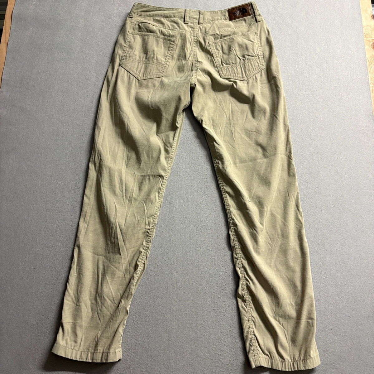The North Face Mens Pants Size 32 Beige Nylon Blend Stretch Hiking Outdoor