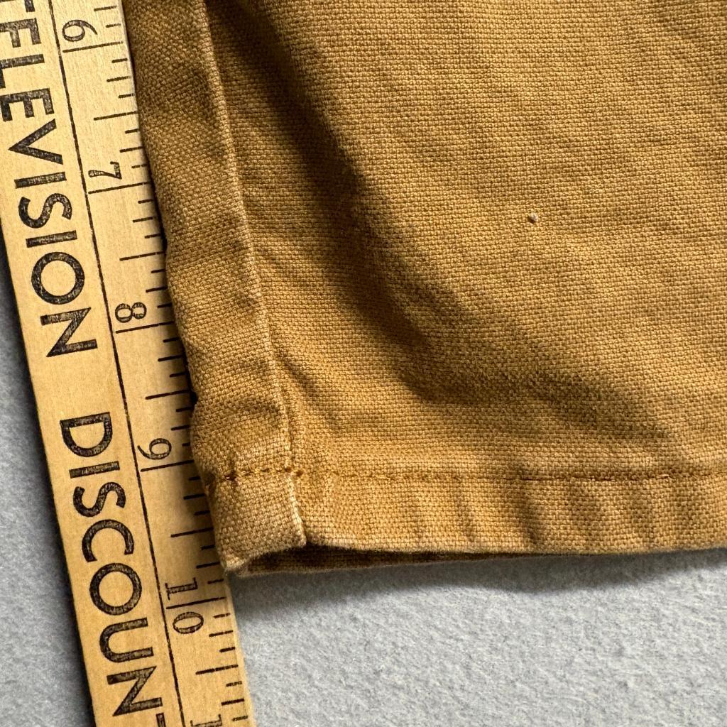 Genuine Dickies Mens Carpenter Shorts Size 44 Brown Cotton Blend Utility Work