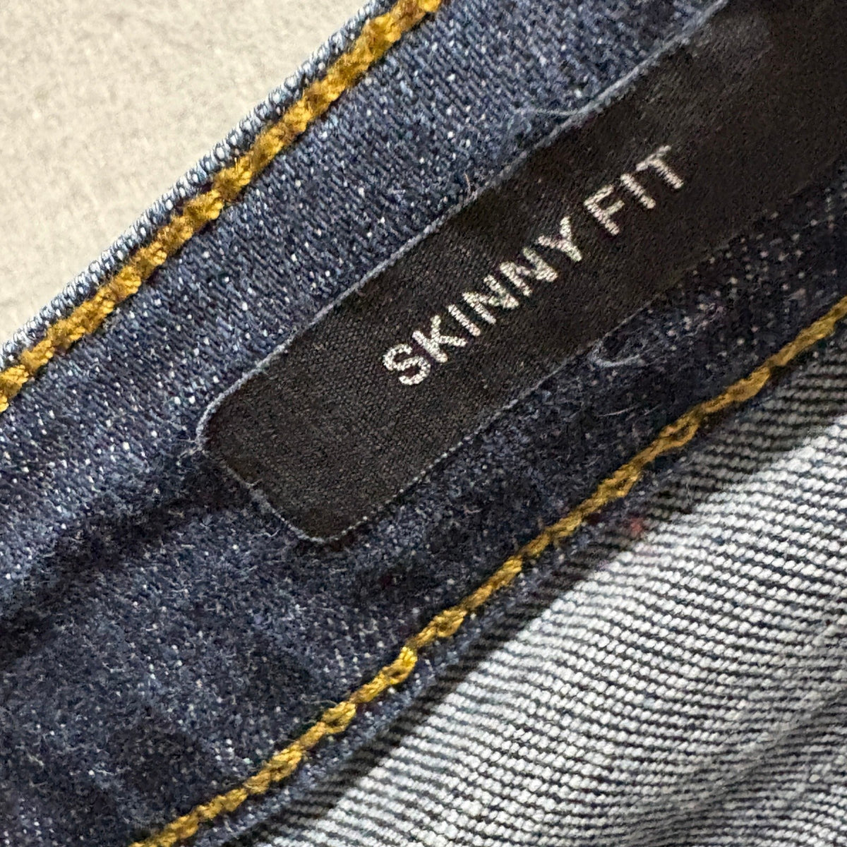 Judy Blue Skinny Fit Jeans Womens Size 3/26 Dark Wash Raw Fringe Hem JB88527