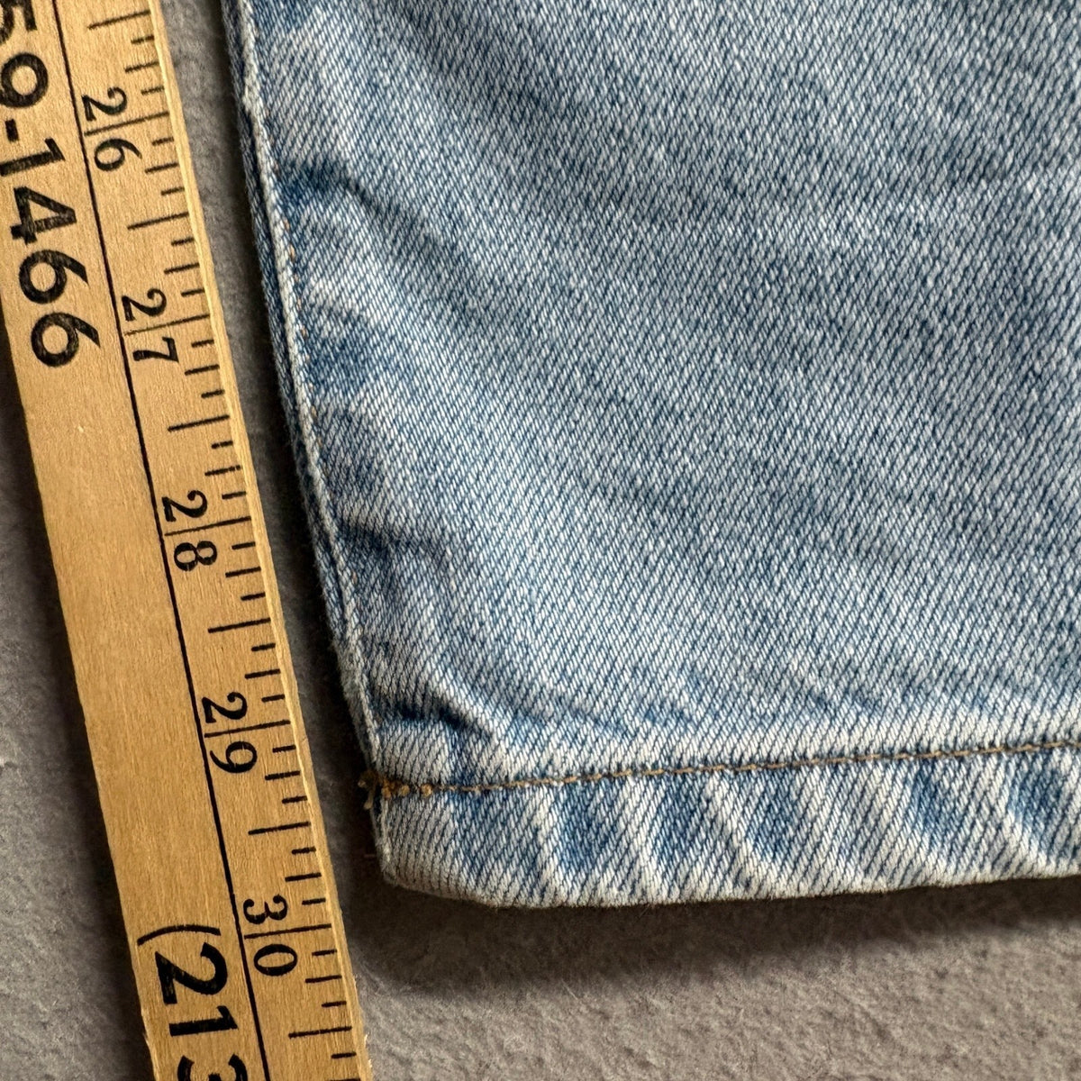 The Ragged Priest Jeans Womens 24 Light Wash Denim High Rise Straight Leg