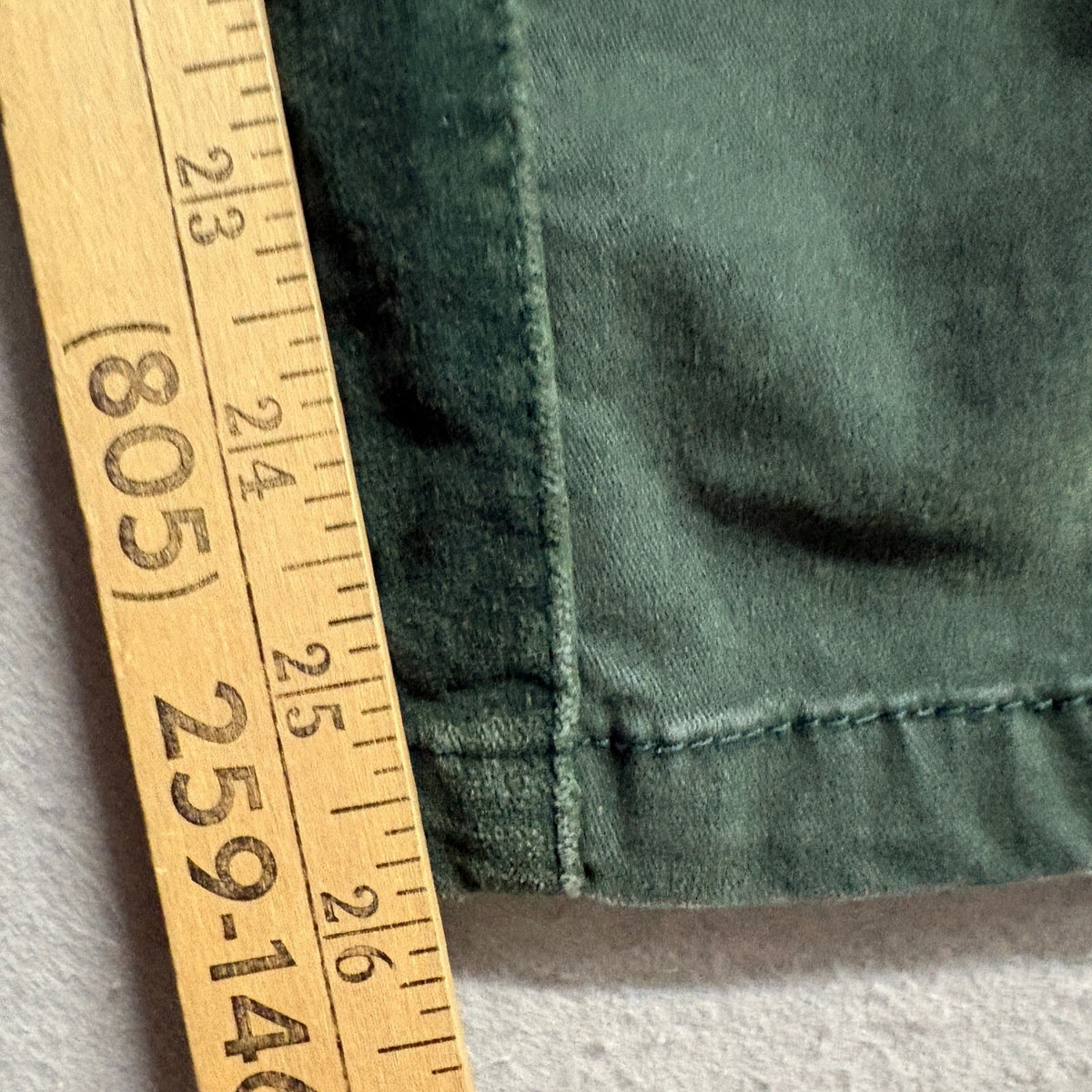 Pilcro and the Letterpress Pants Womens 6P Green Utility Moto Skinny