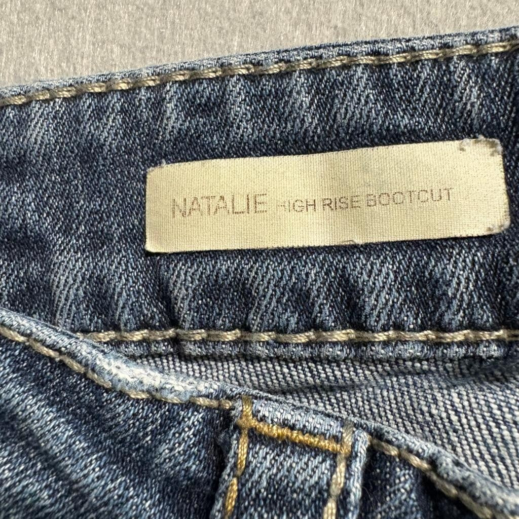 Kut from the Kloth Natalie High Rise Bootcut Jeans Womens Size 6 Blue Stretch