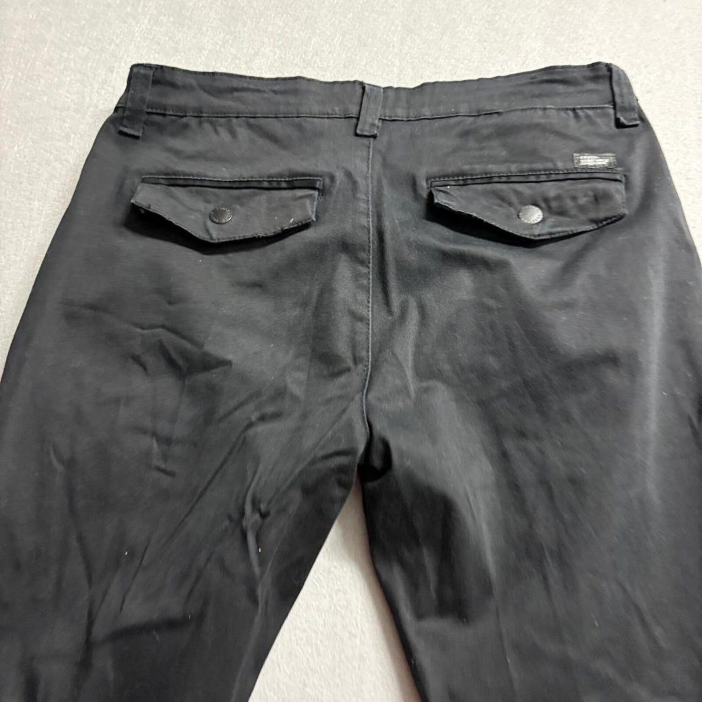 Truth Substance Common Sense Pants Mens 34x32 Black Cotton Blend Stretch Chino