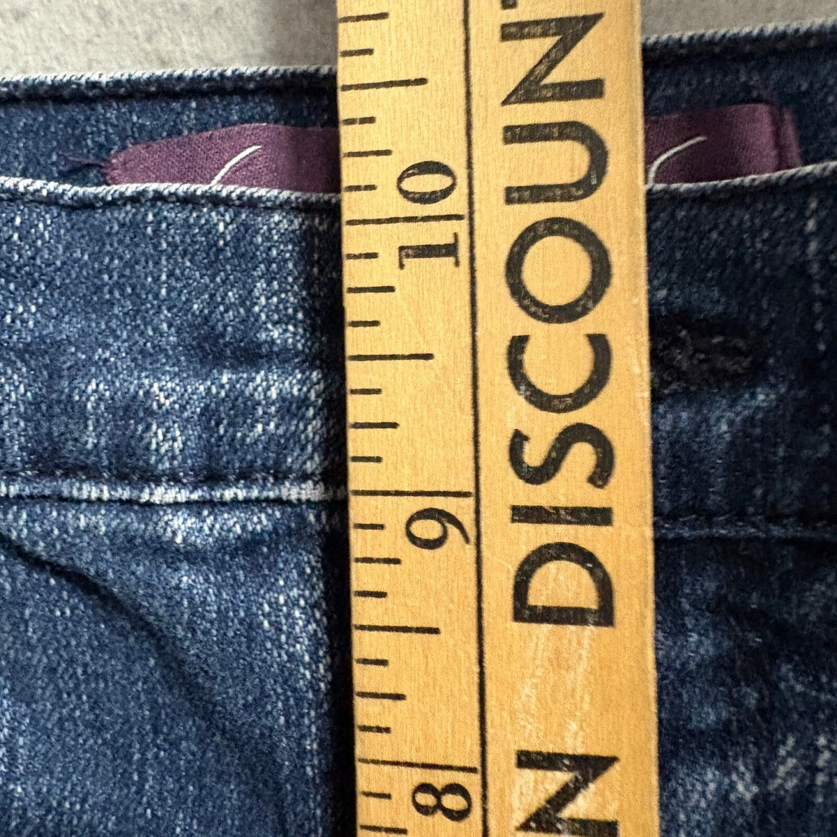 Gloria Vanderbilt Amanda Capri Jeans Womens Size 6 Blue Denim Cuffed Crop Pants