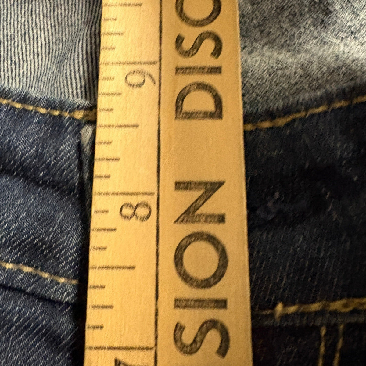 Signature by Levi Strauss & Co Women Modern Straight Jeans Blue Denim Sz 10