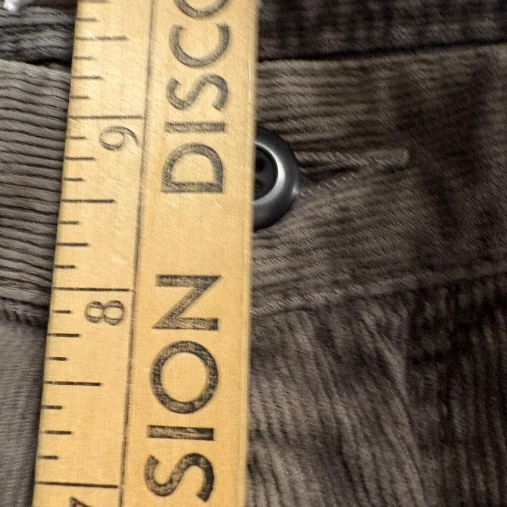 Gant Rugger The Cordster Pants Mens 30x32 Brown Corduroy Stretch Slim Straight
