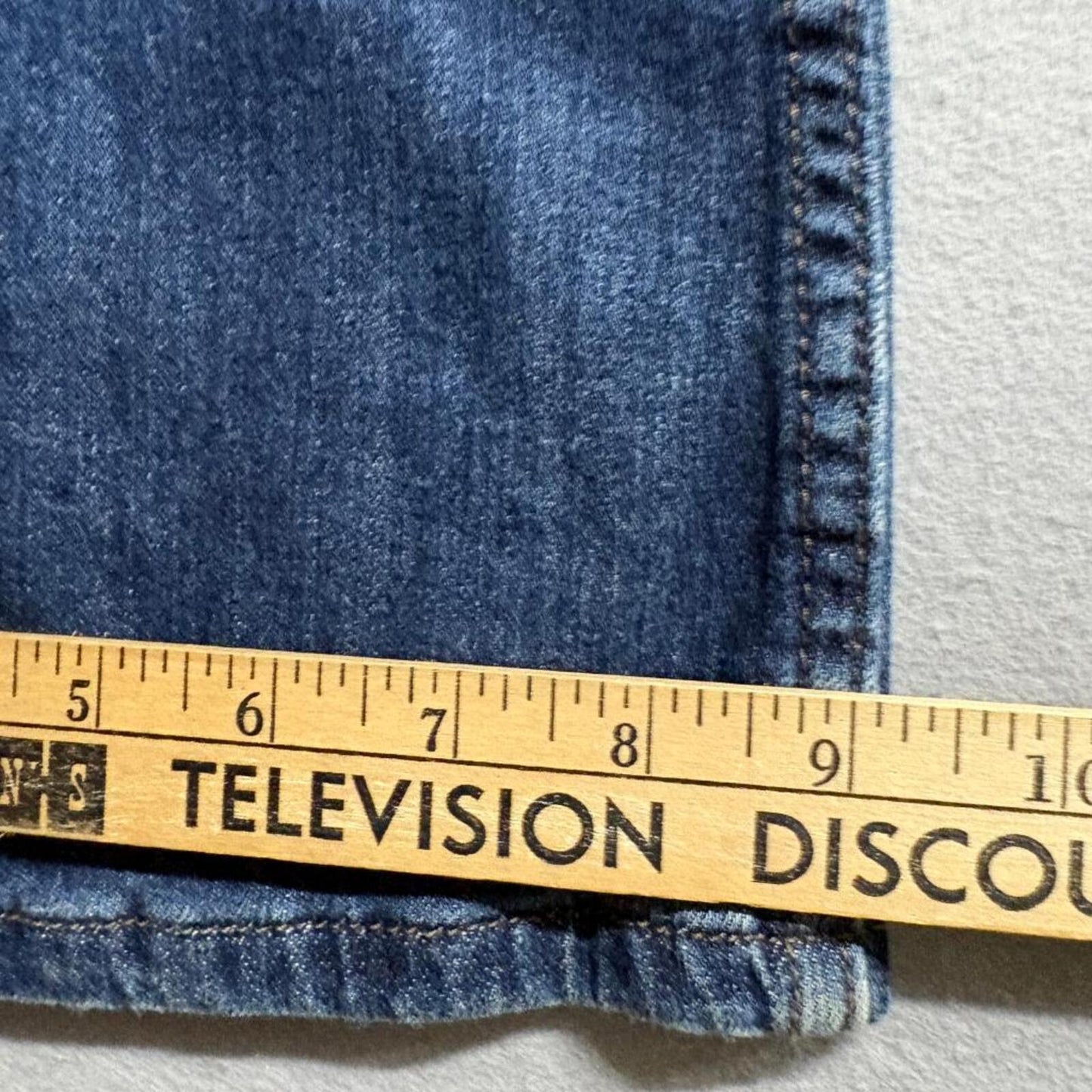 Levis 515 Bootcut Jeans Womens Size 7 Medium Blue Denim Flap Pocket Low Rise