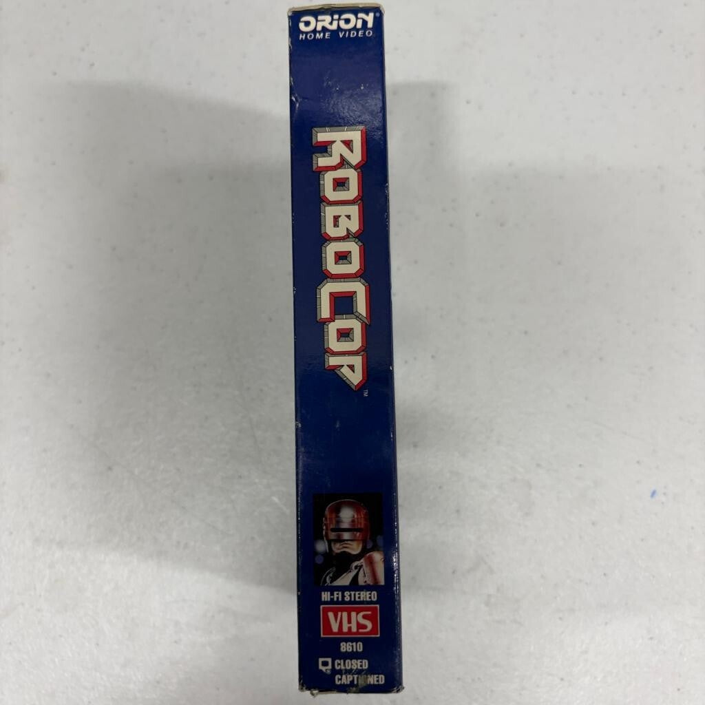 RoboCop VHS 1987 Orion Home Video Sci-Fi Action Movie Peter Weller