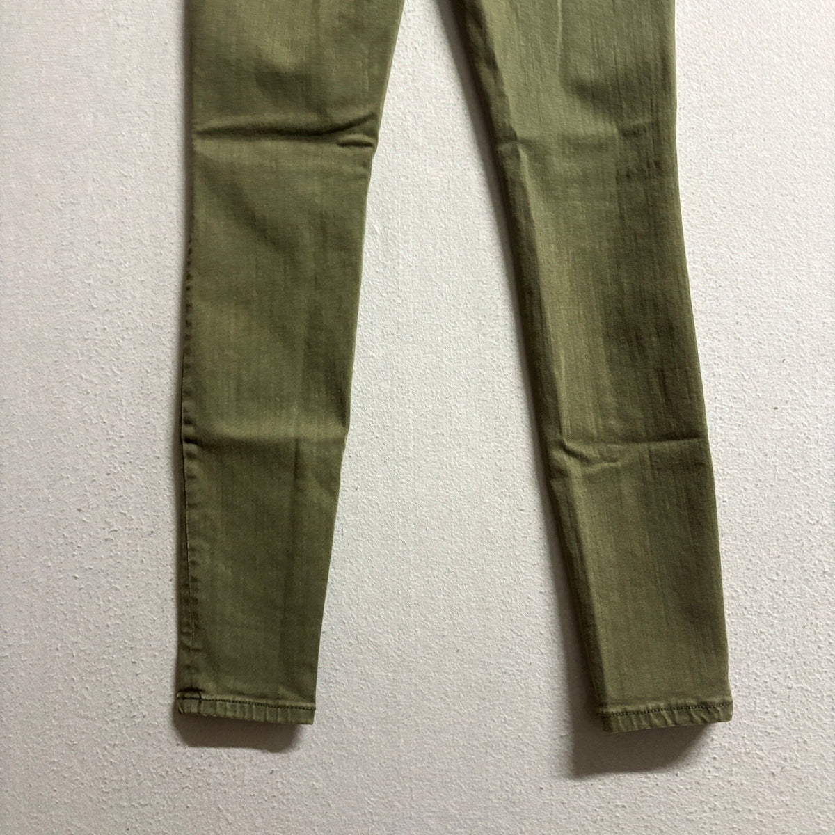 Liverpool Los Angeles The Hugger Skinny Jeans Womens 2/26 Olive Green Stretch