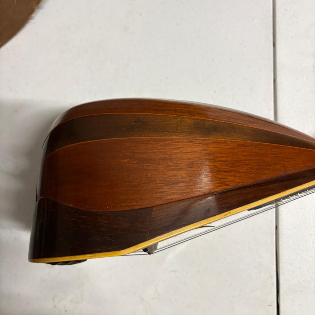 Vintage Lakeside Bowl Back Mandolin 8 String Tater Bug with Original Case