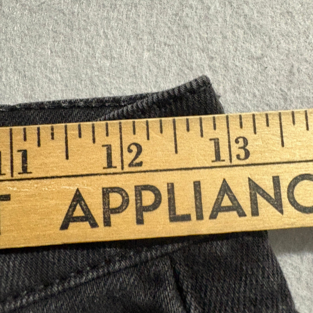 RSQ High Rise Flare Jeans Womens Size 25 Black Denim Stretch Pants