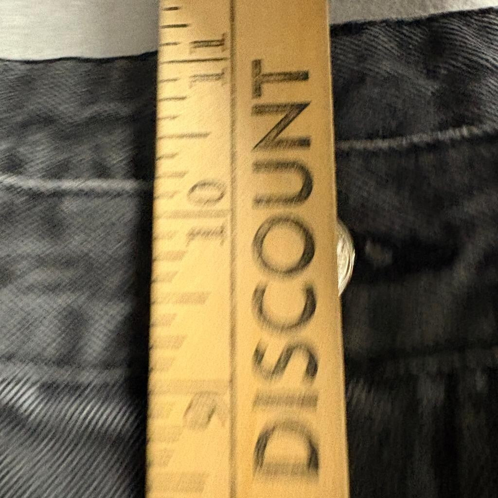 Shein Womens Cargo Jeans Size US 4 Gray Denim Wide Leg High Rise Utility Pants