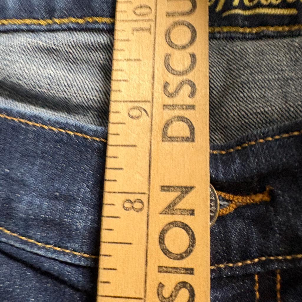 Old Navy The Sweetheart Jeans Womens 8 Short Blue Denim Mid Rise Straight Leg
