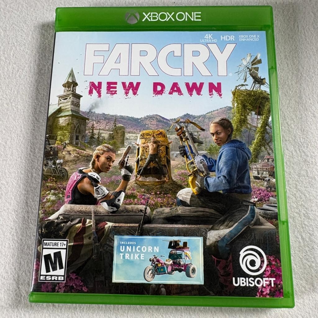 Far Cry New Dawn Xbox One Game with Case and Insert