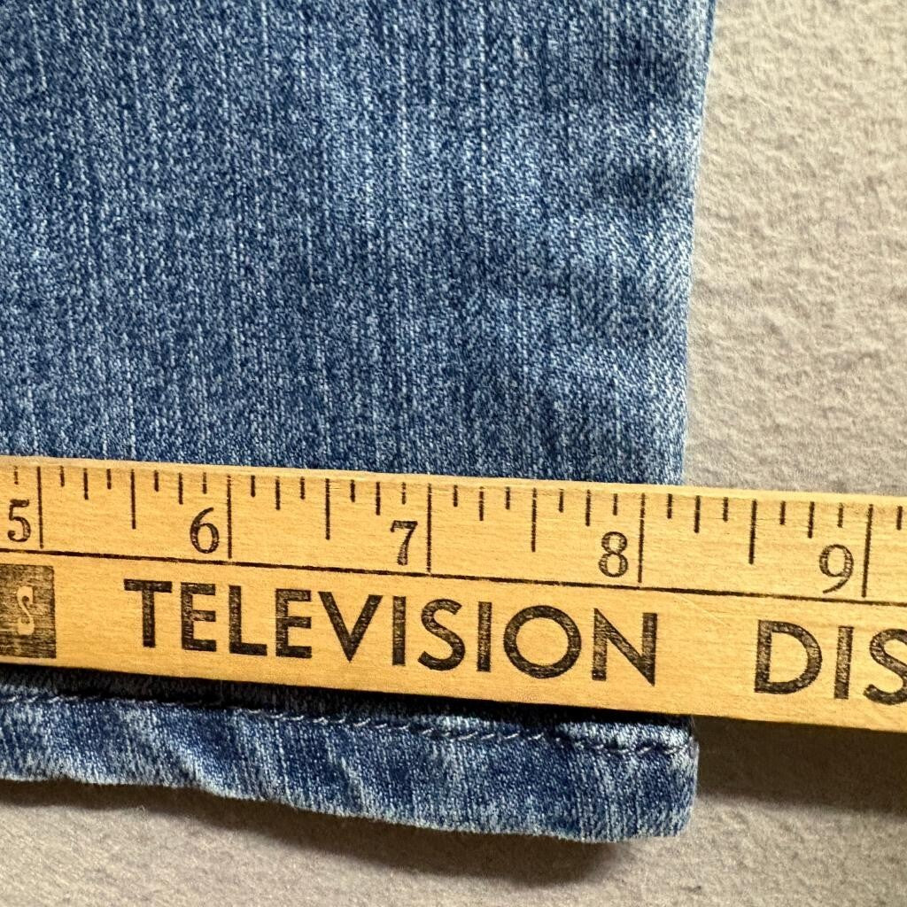 Gloria Vanderbilt Amanda Jeans Womens 16W Blue Denim Stretch Straight Leg Pants