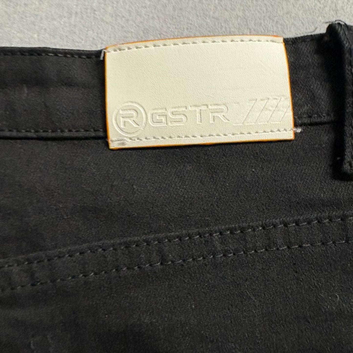 RGSTR Jeans Mens 16 Black Denim Straight Leg Stretch Pants