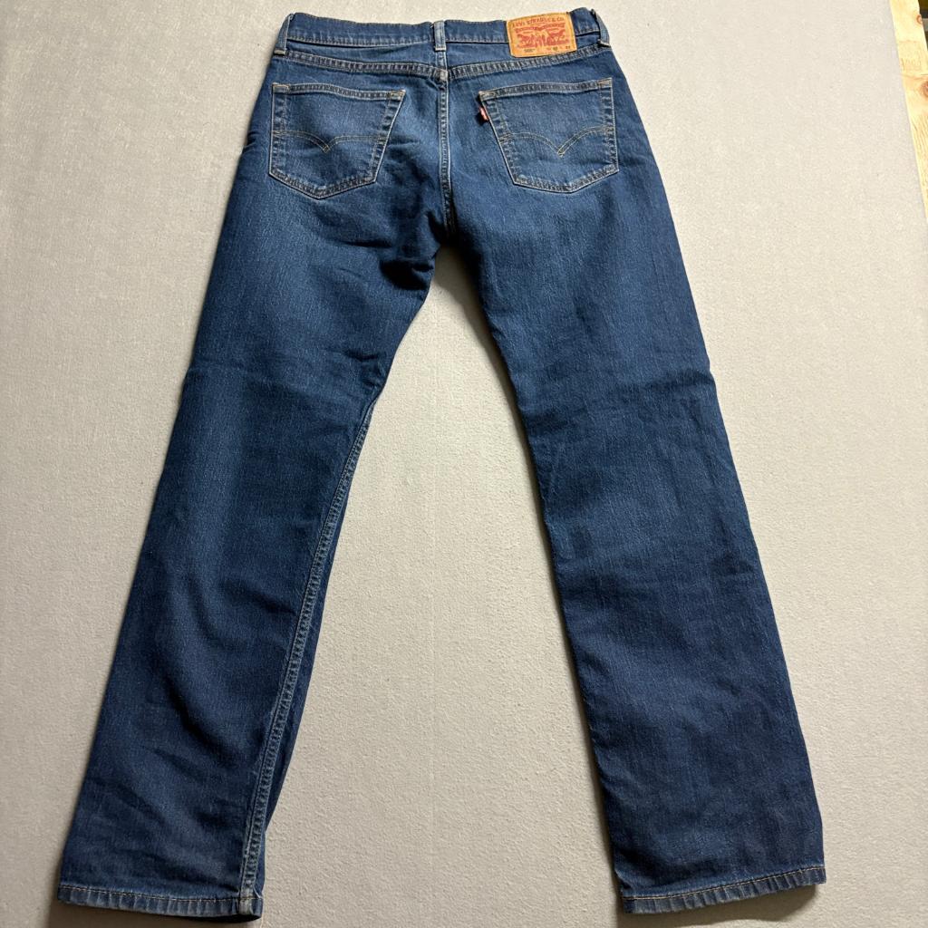 Levi's 505 Regular Fit Straight Leg Jeans Mens 32x32 Blue Denim Medium Wash
