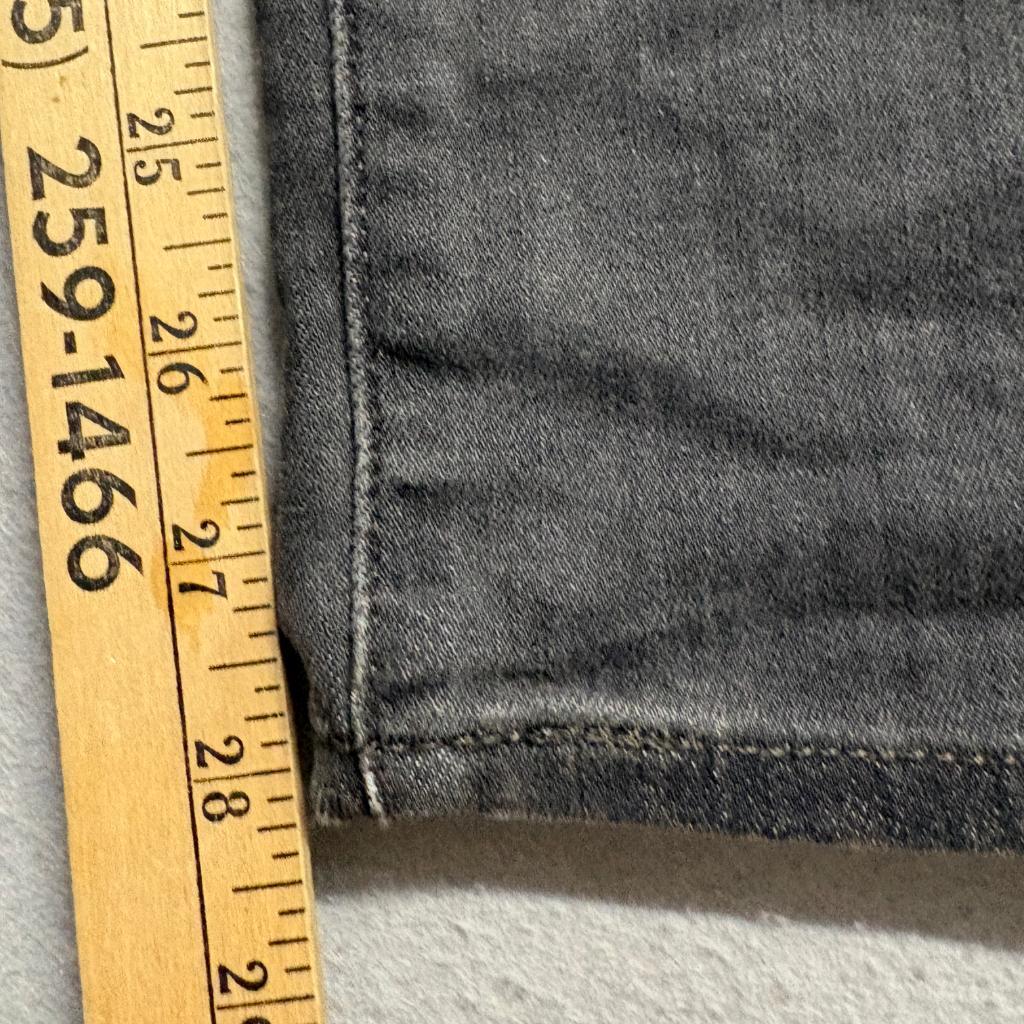 Levis 311 Shaping Skinny Jeans Womens 26 Gray Denim Stretch Mid Rise
