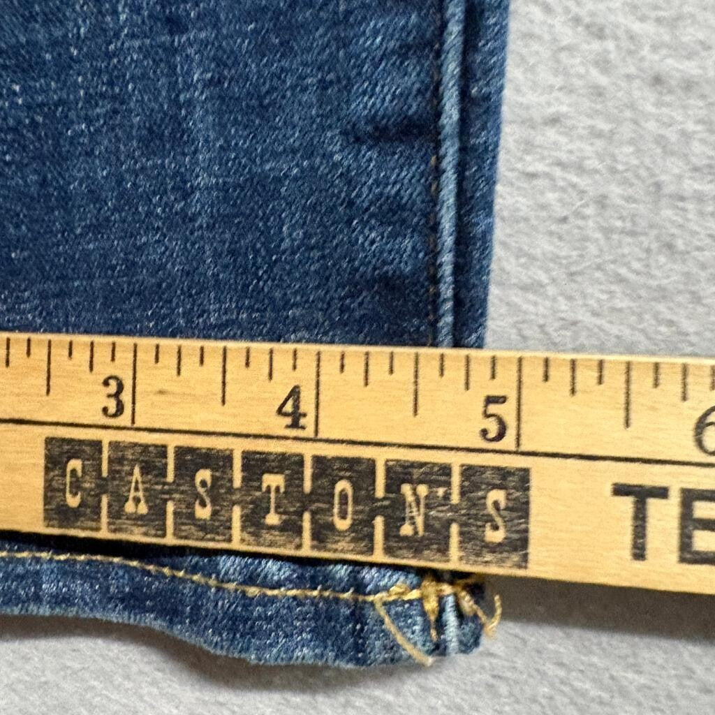 Levis 721 High Rise Skinny Jeans Womens 28 Blue Denim Stretch Pants W28 L28