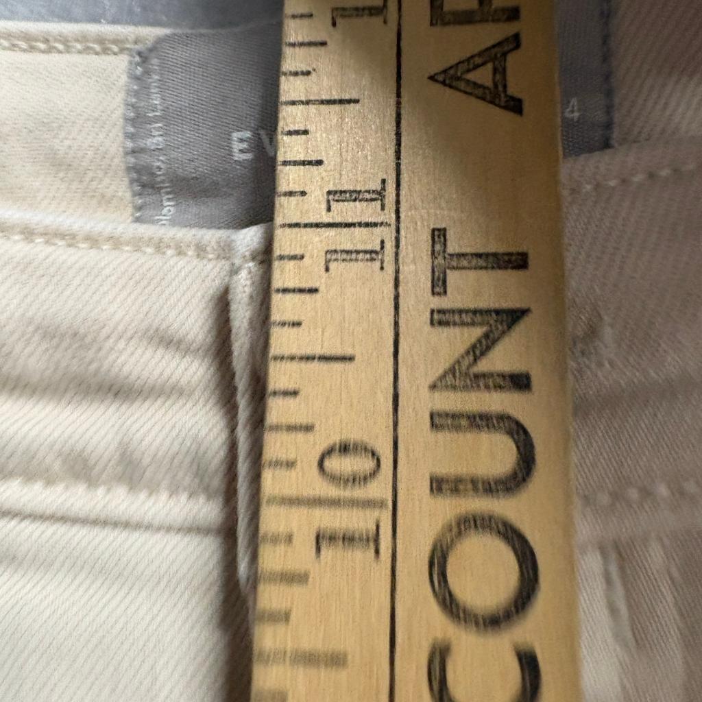 Everlane The Slim Leg Crop Pants Womens 4 Beige Khaki Chino Utility High Rise