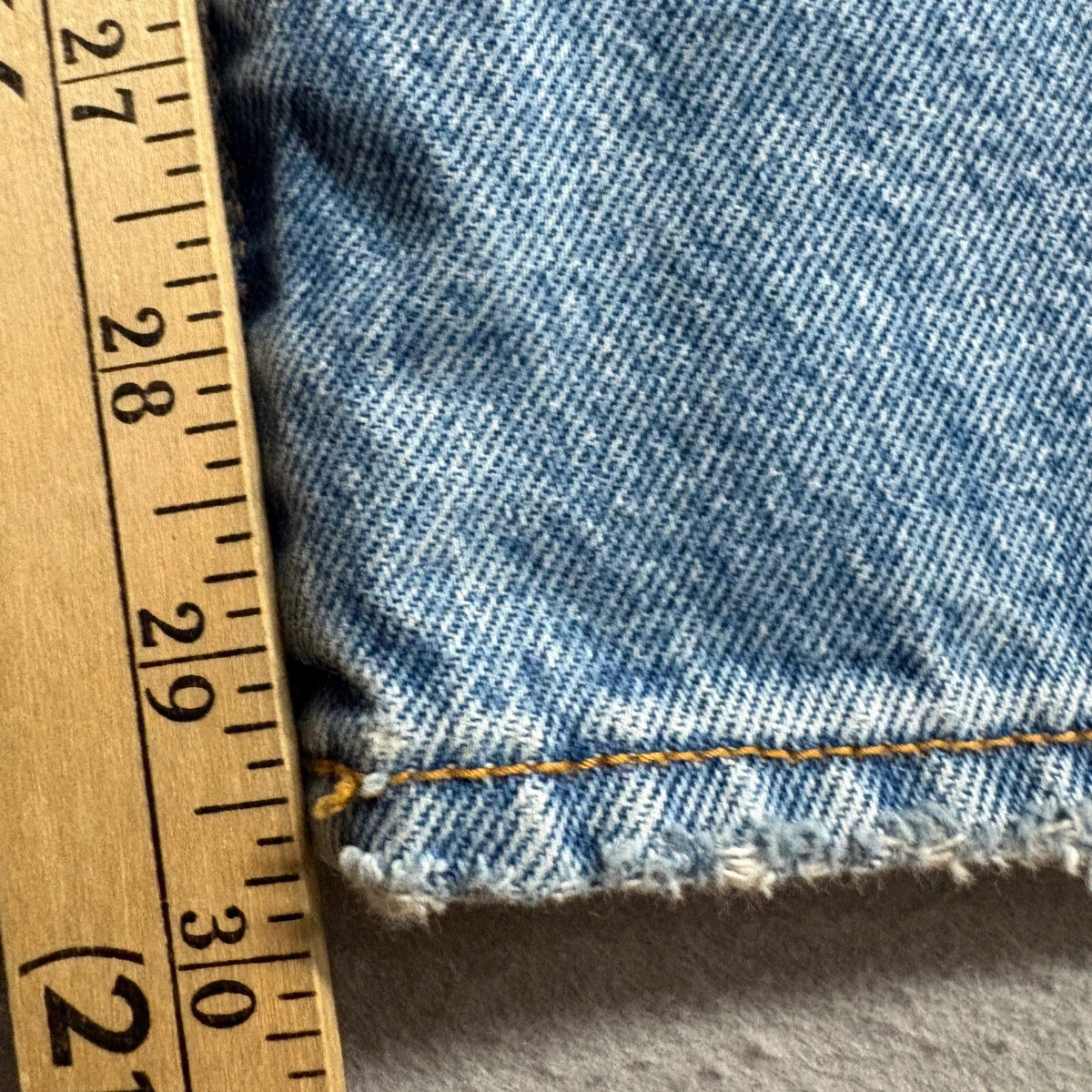Abercrombie & Fitch Authentic Rigid Denim Loose Jeans Mens 32x32 Blue Cotton