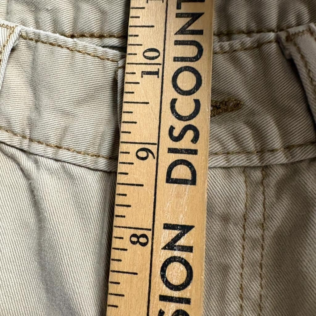 Levis 508 Commuter Pants Mens 29x30 Khaki Beige Slim Tapered Twill Chino
