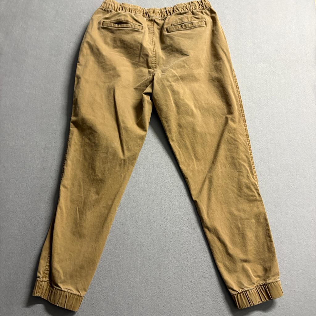 Old Navy Modern Jogger Pants Mens Medium Brown Built-In Flex Elastic Waist