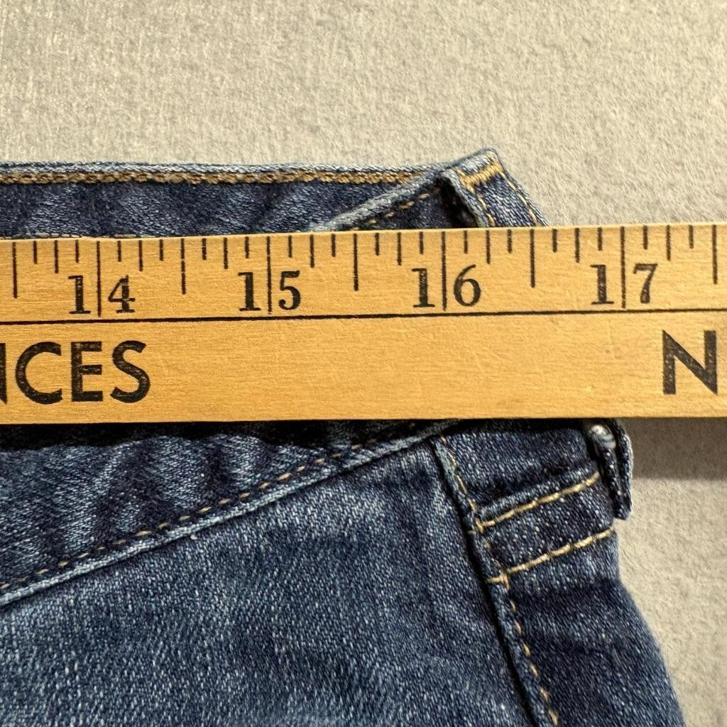 Eddie Bauer Modern Slim Jeans Womens Size 10 Medium Wash Blue Denim Stretch