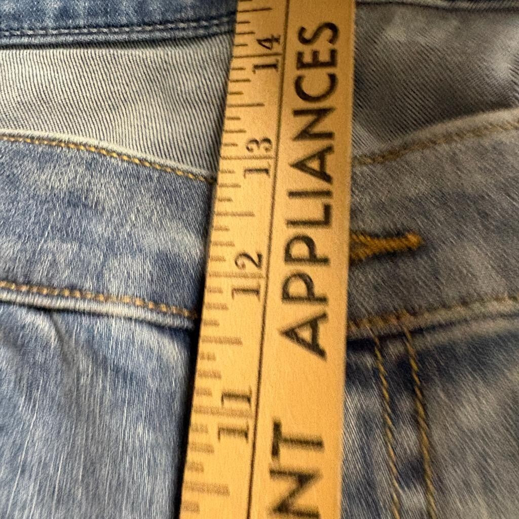 Lane Bryant Boyfriend Jeans Womens 26 Blue Flex Magic Waistband Mid Rise Stretch
