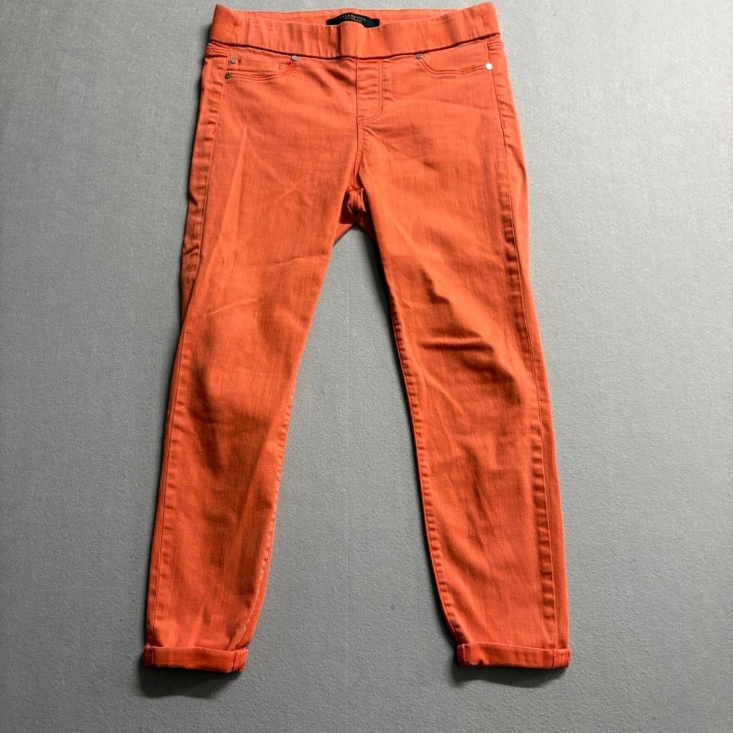 Liverpool Los Angeles Georgia Coral Ankle Legging Jeans Womens Size 8/29 Orange